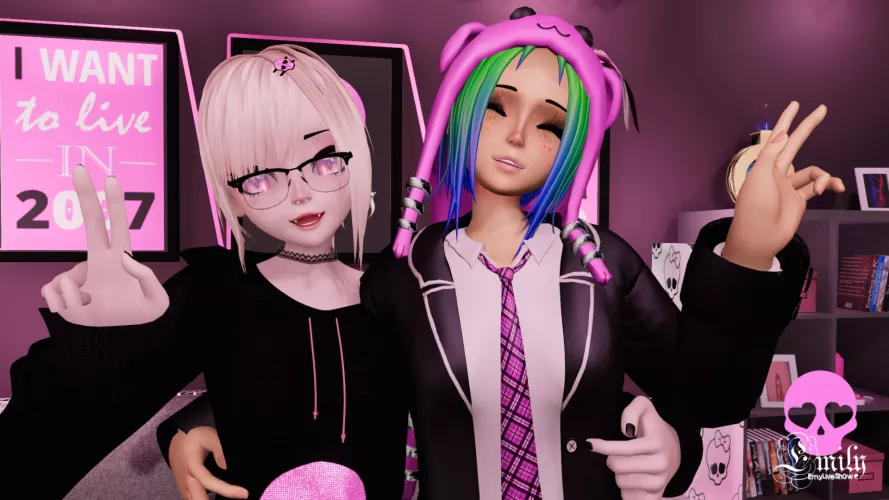 Hooraaaayyyyyy Uma came to me 🥰 i already have some thoughts what we gonna do😈 https://chaturbate.com/emyliveshow