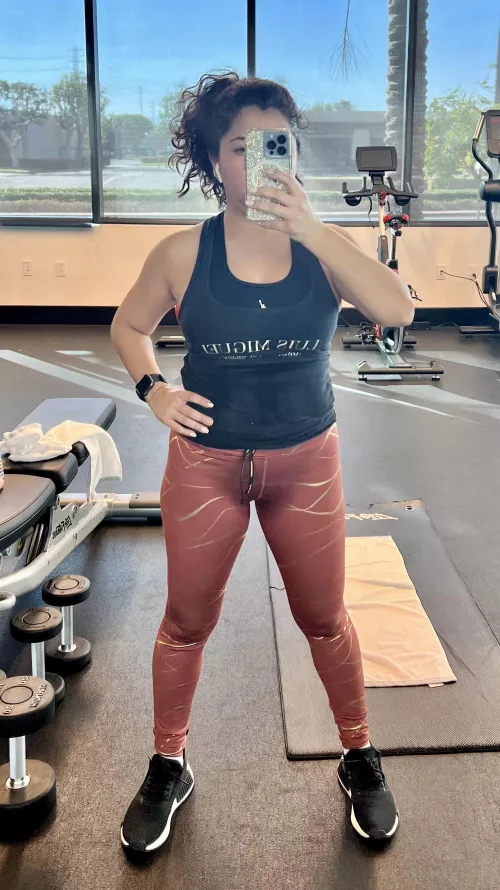 I love a hard work out in the morning!