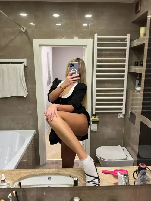 I want your hands to caress my hot body