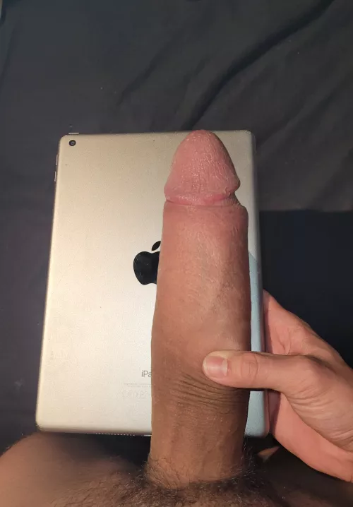 iPad vs my big cock