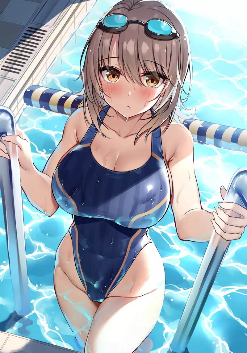 Isshiki Iroha at the Pool [Oregairu]