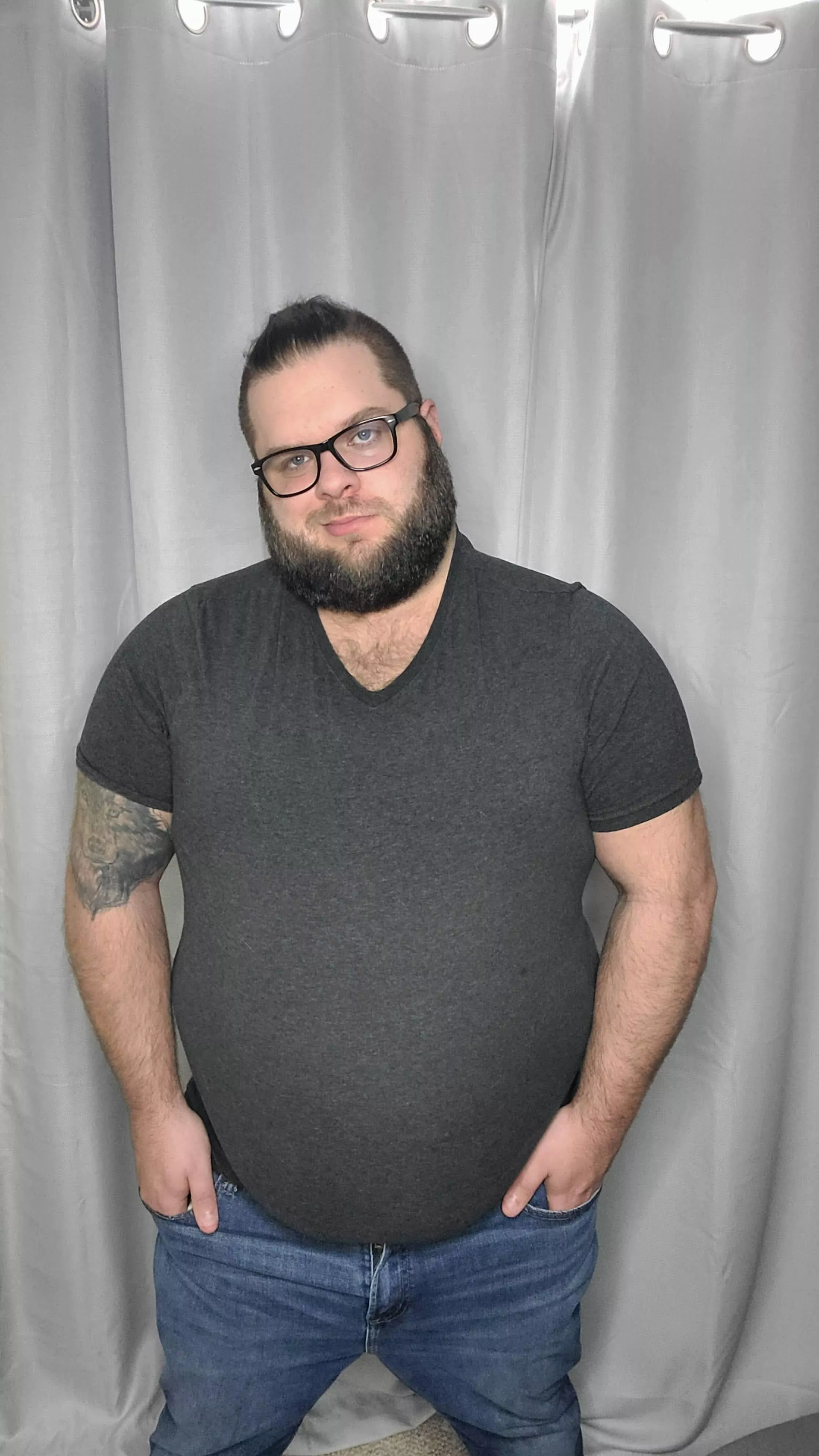 It's just cruel putting clothes on a wild bear. Save the bear, take his clothes off!