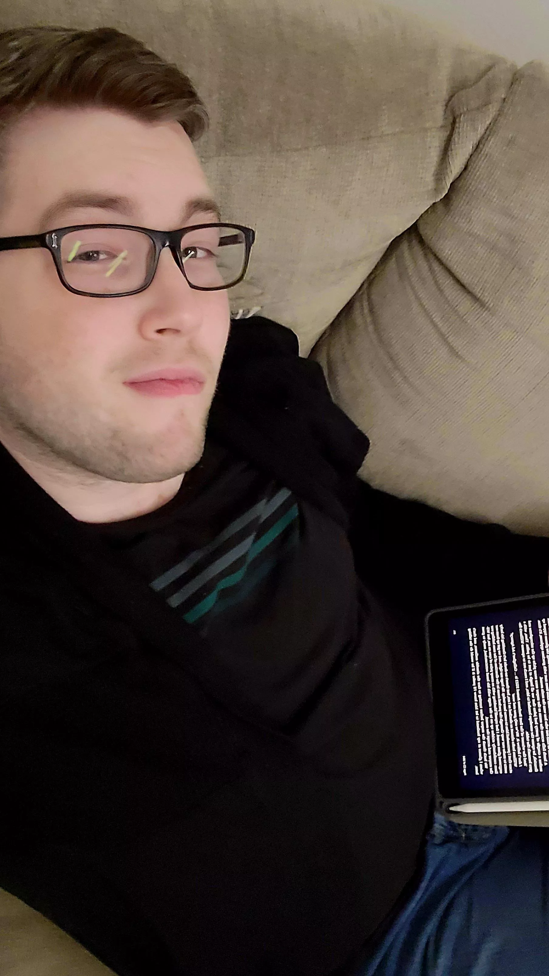 Just a little lunch time reading