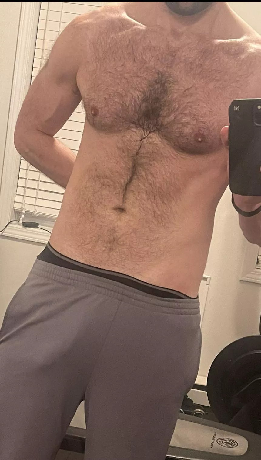 Just finished a hard workout