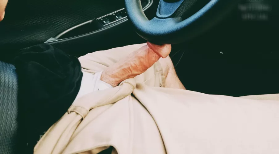 Just going for a drive. Want to cum?