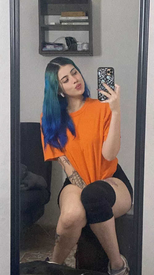 Just making myself nice and flexible for you