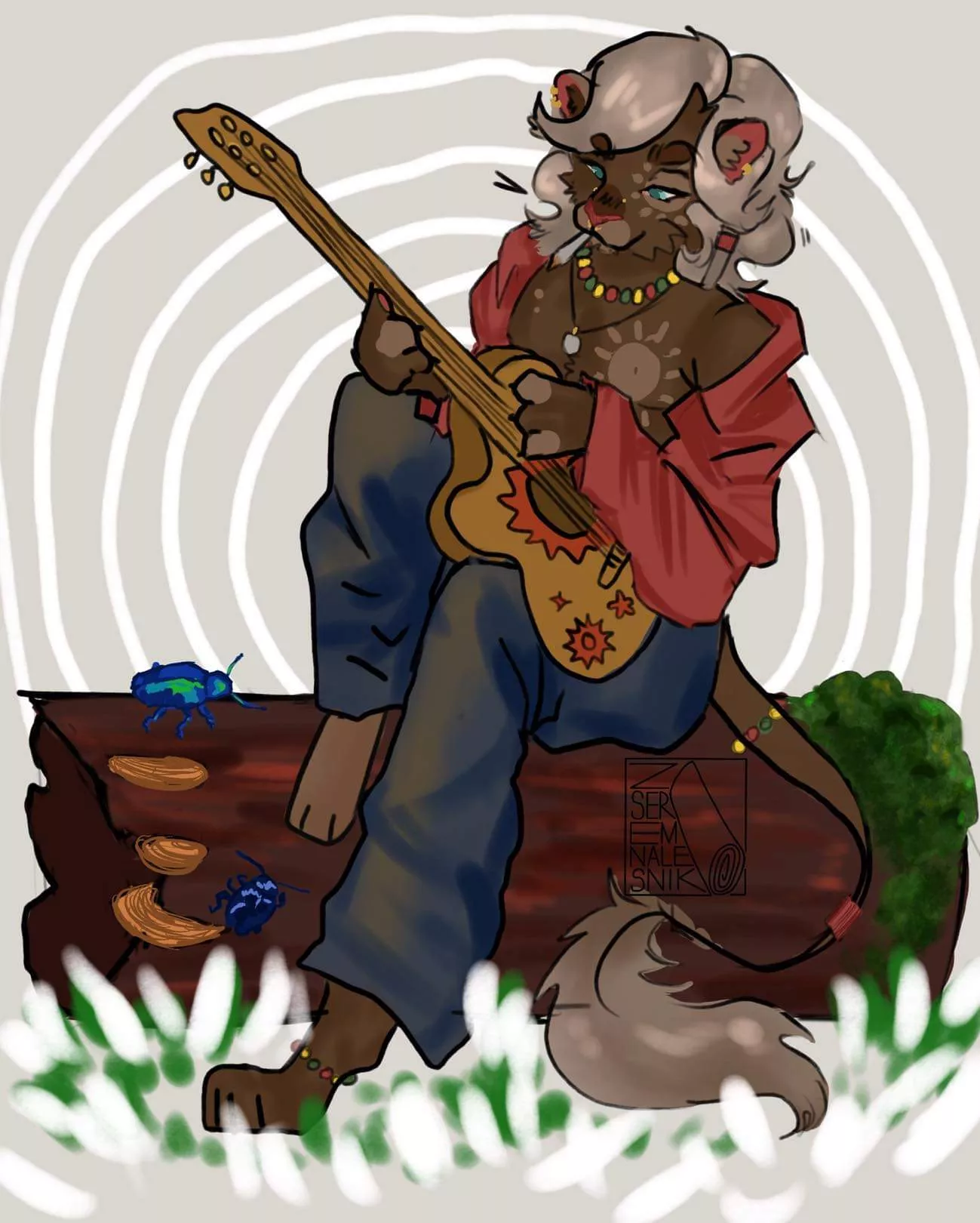 Meet Arlo! (art by zseremnalesnik c:)