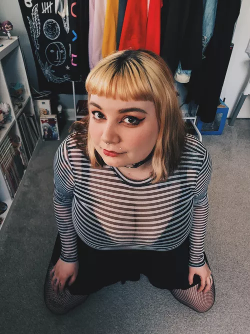 On my knees for ya 💦 [Image]