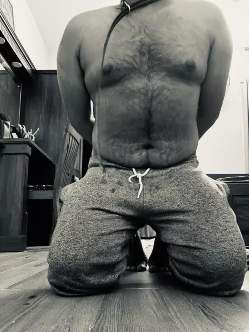 On my knees waiting