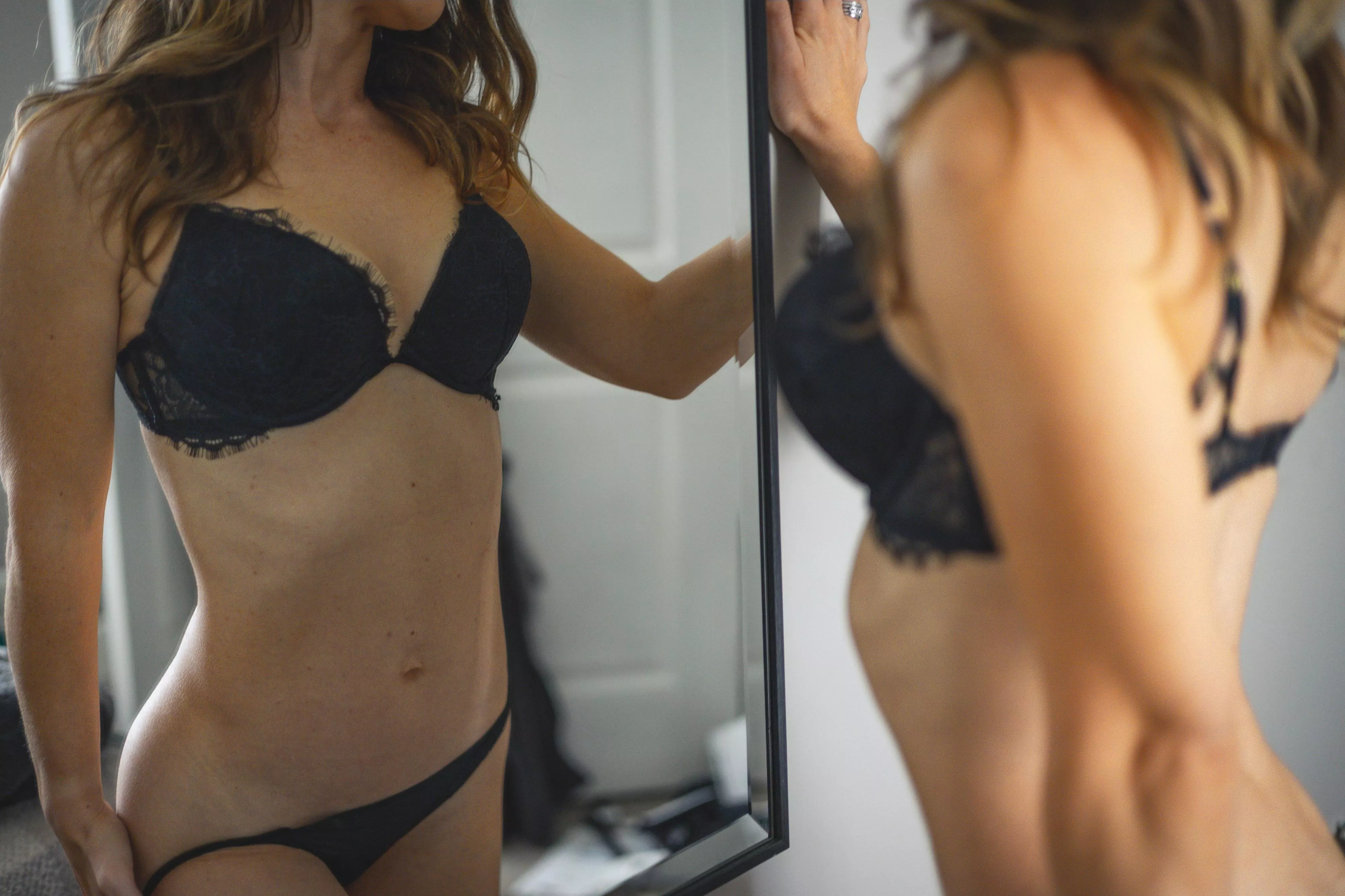 Some people like sunrises, but this is my morning view, the sunlight wrapping around my curves. How are you enjoying the view?