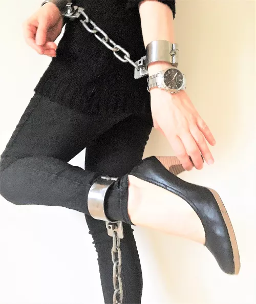 Steel and heels - one of my favorite combinations!