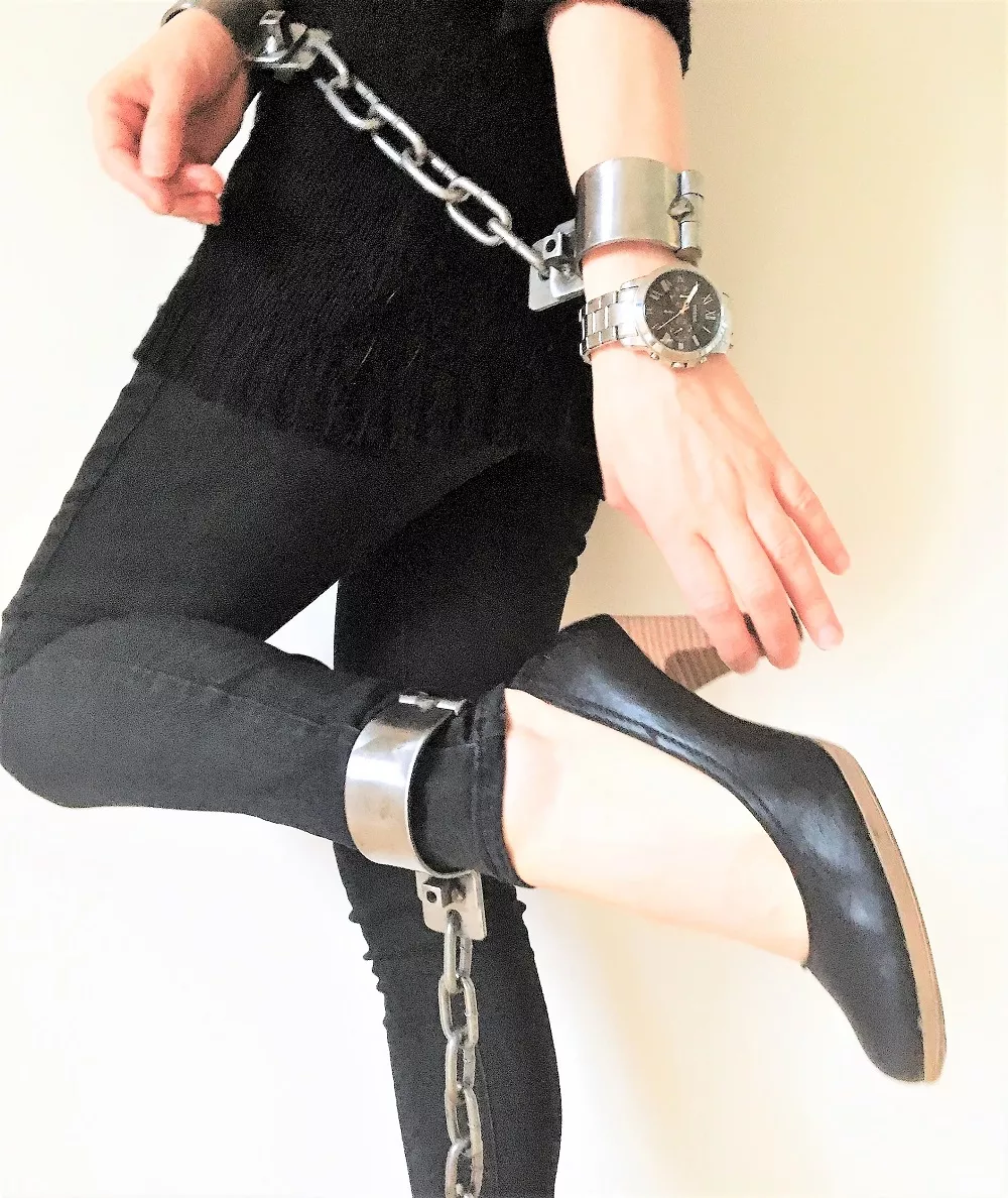 Steel and heels - one of my favorite combinations!