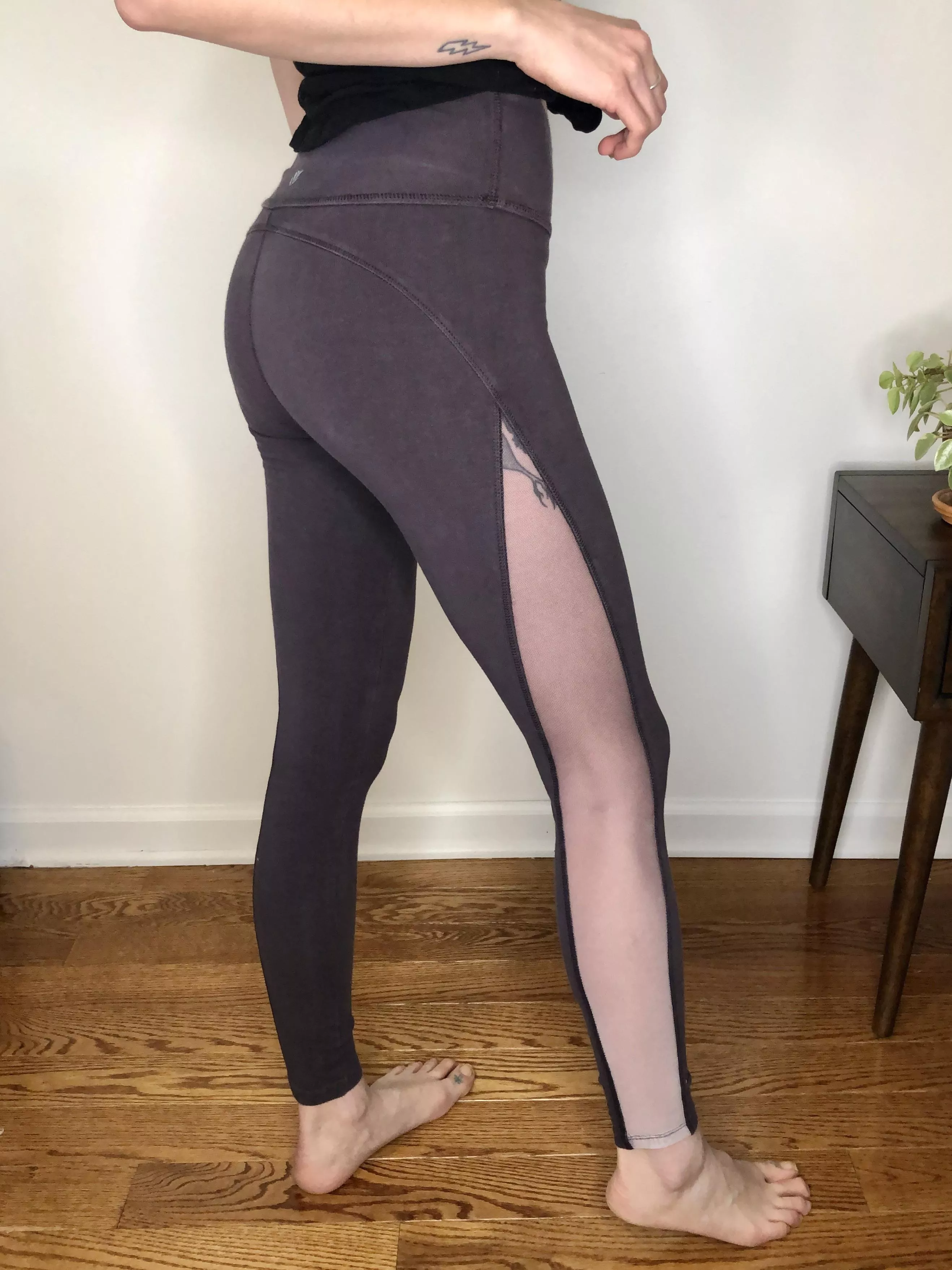 These have cute see-thru mesh sides