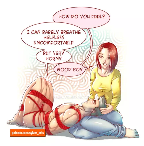 Very horny by sylverarts