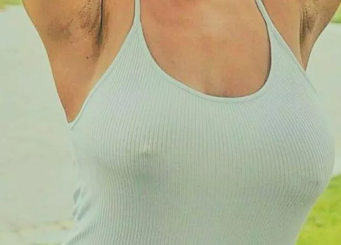 Went for a walk Braless!