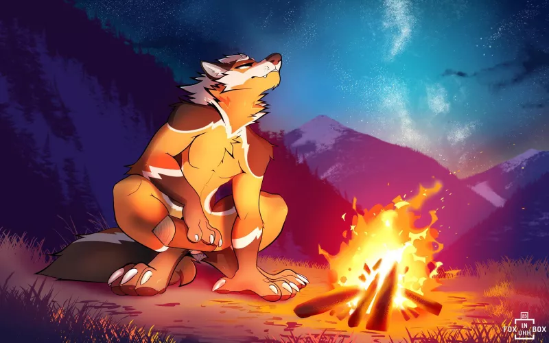 Werewolf Campfire (FoxinuhhBox)
