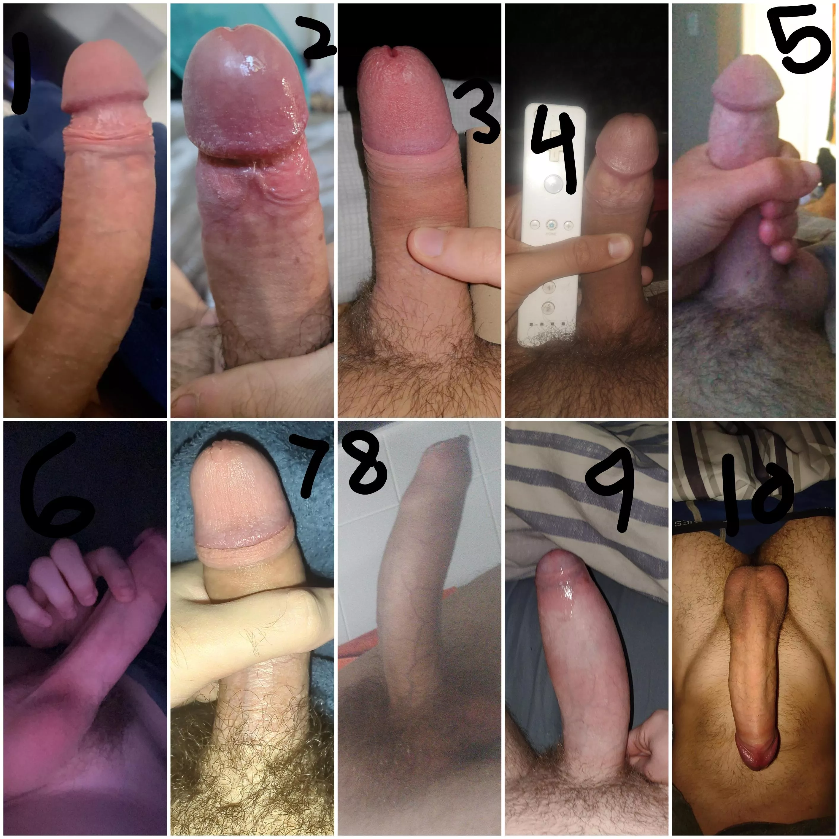 What would you rank these cocks?