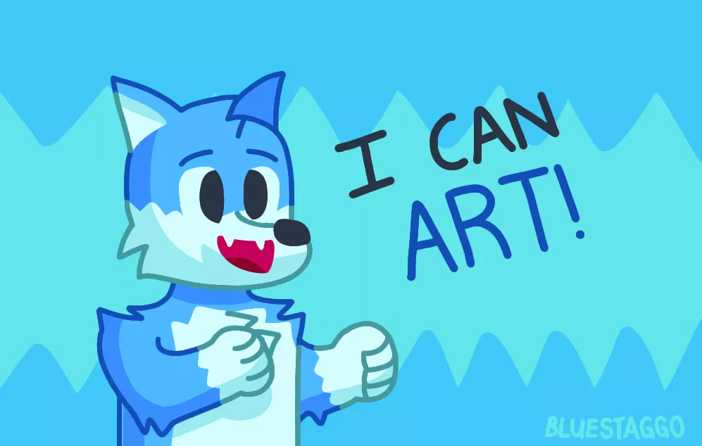 Yes, I can art! I finally figured out a style I am happy with. Never give up with art!