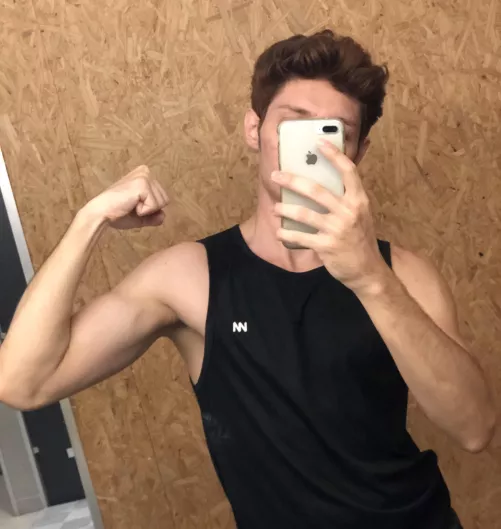 Your tongue sliding on my pits