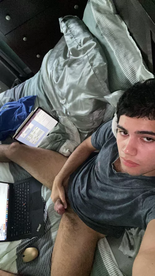 20 Bi Fl. Looking for bros to help me study. 😈 sc: ramos.moto