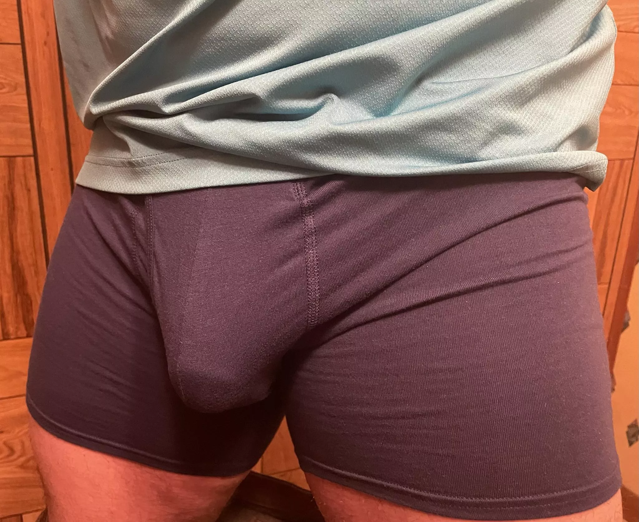 A little semi chub bulge