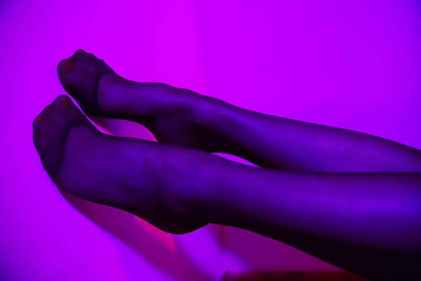 A slight change in angle will give you a peak at the soles I walk on