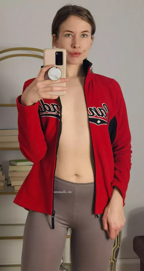 Barely naked and a little tease