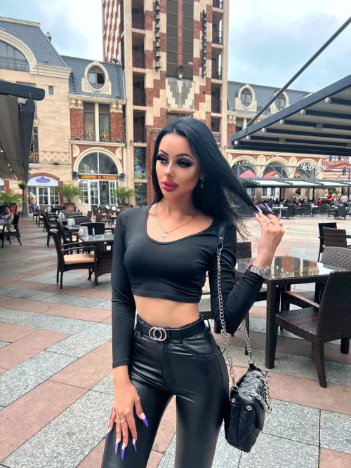 Black outfit