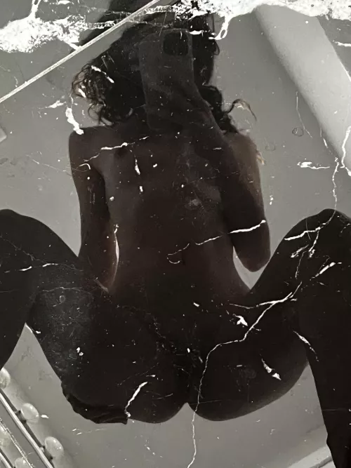 does the reflection of my bathroom floor count?