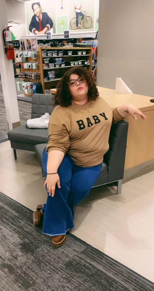 Drunk in Target photoshoot