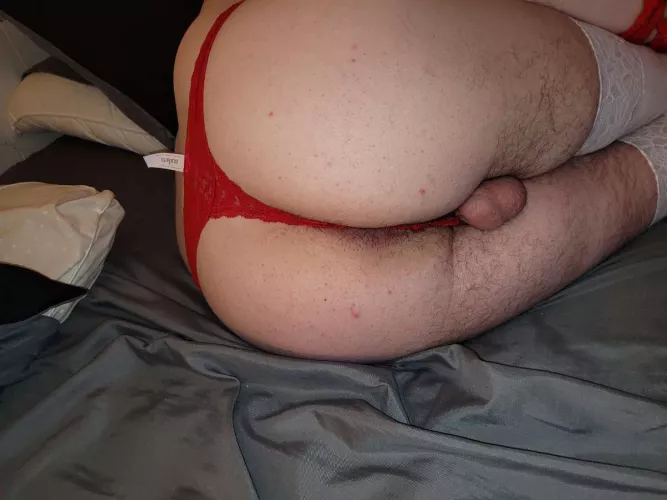 Feeling extra naughty in red