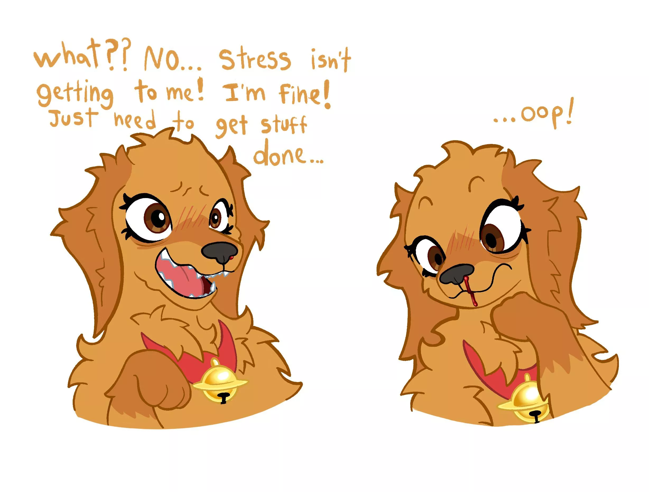 Gotta get stuff done! (Art by me)