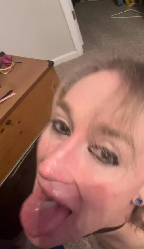 He’s a happy guy after the visit