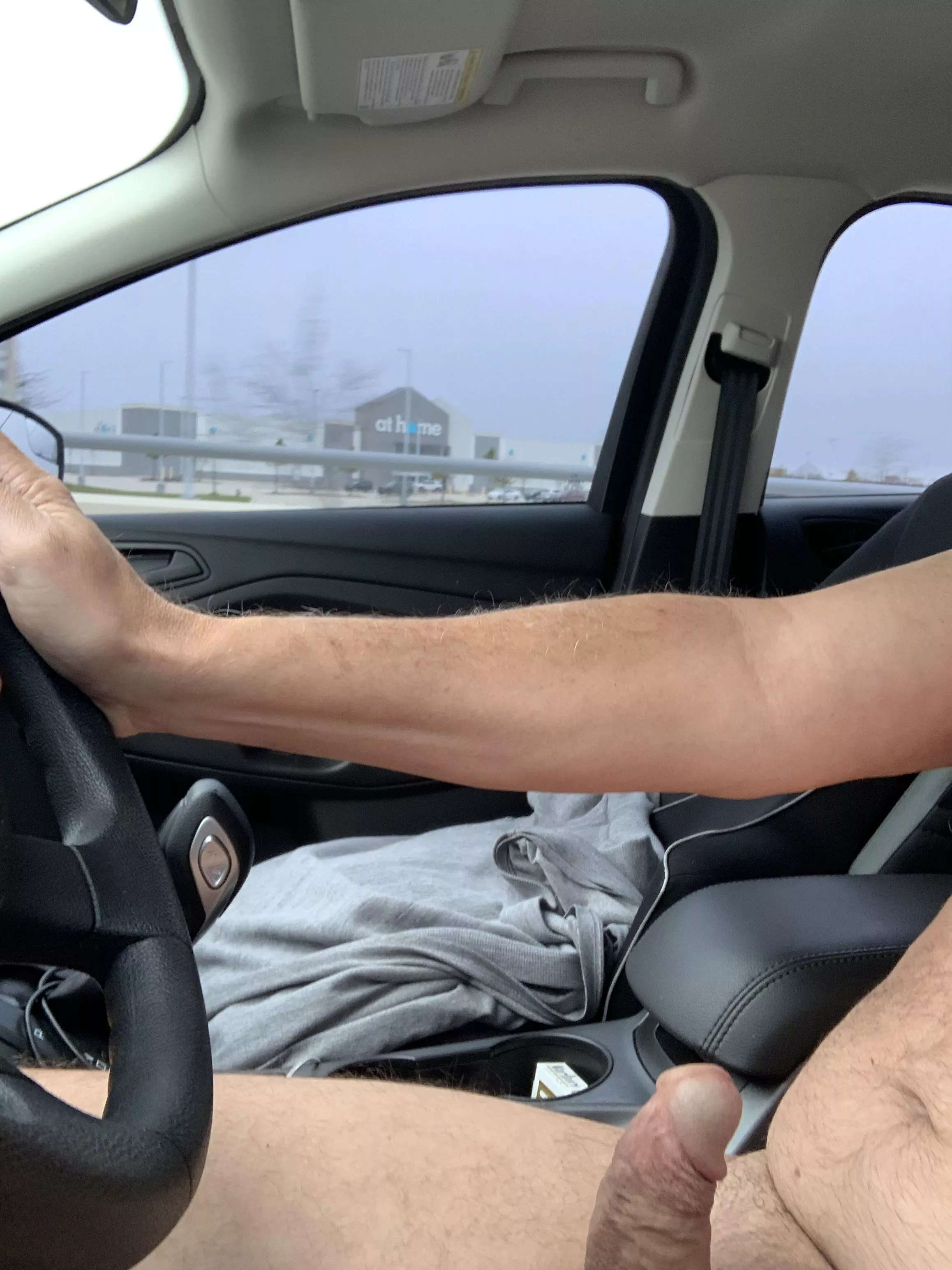 I am most at home being naked in my car hbu?