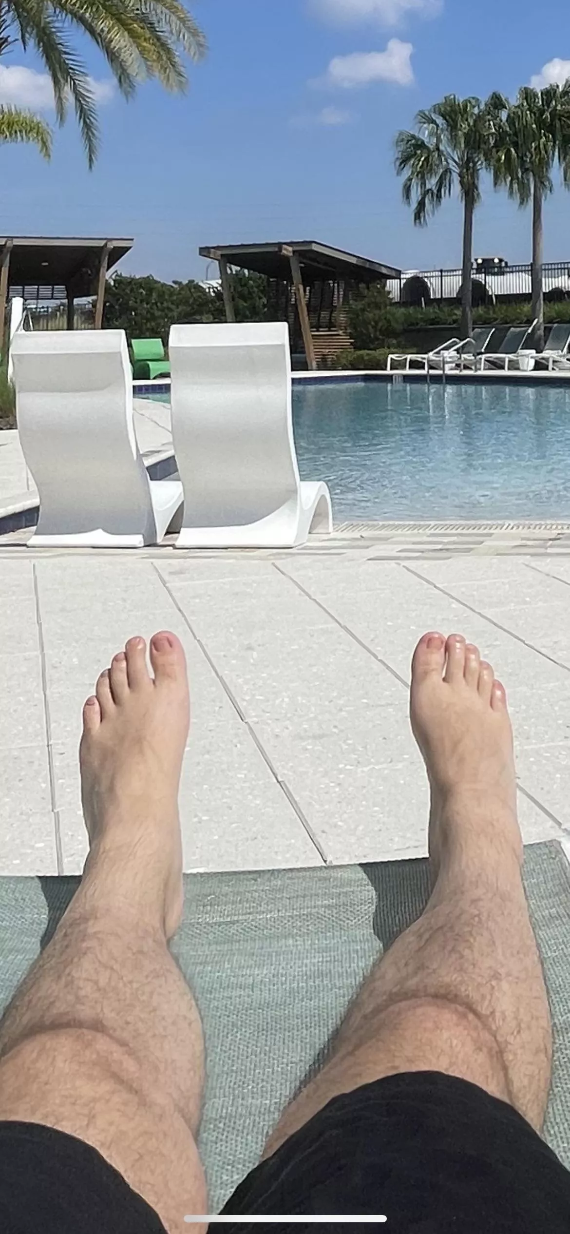 I think i need some more sunscreen on my legs, can you come help?