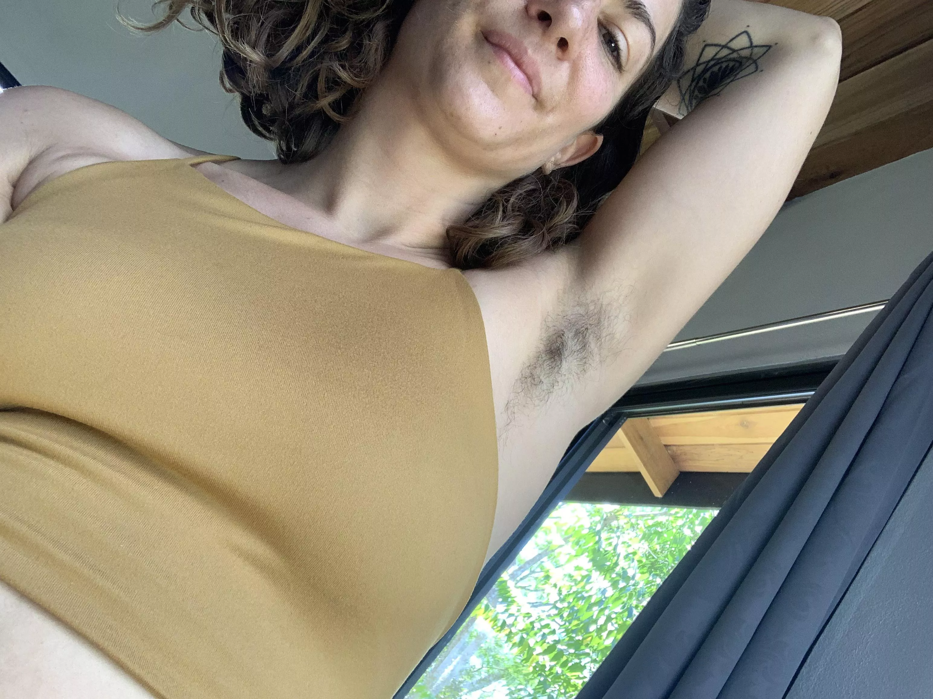 I think my armpit hair is cute ☺️