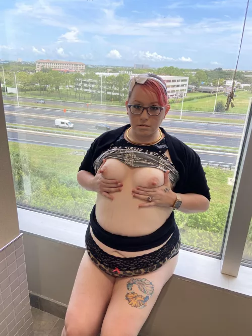 I wonder if they can see me