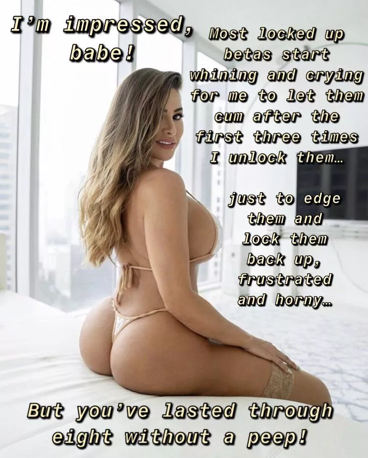 Impressed doesn’t mean she’ll let you cum