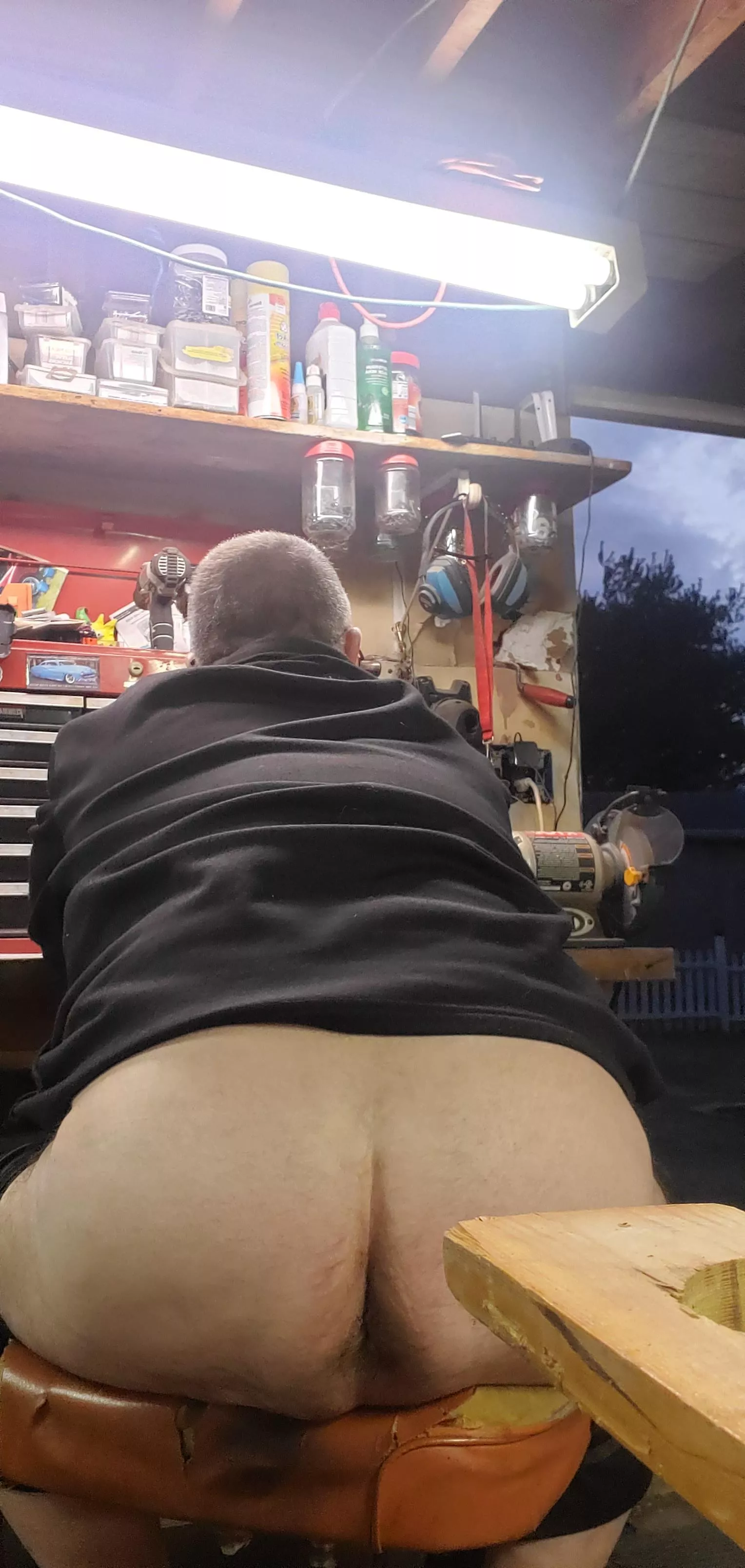 just messing around in the garage