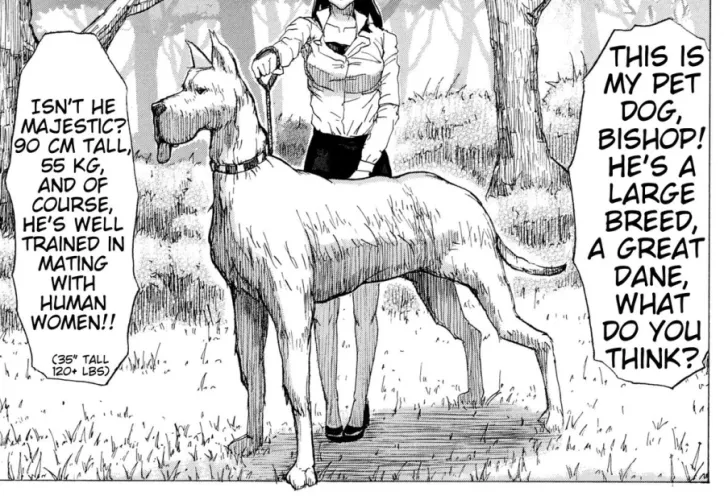 LF Mono Source: Dog, Bishop, Large Breed, Great dane.