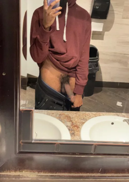 Lucky no one walked in