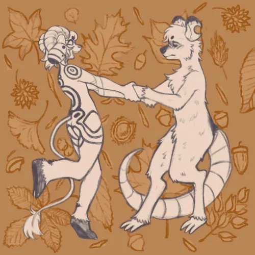 Me and my boyfriends sonas❤️ [art by MothClot on Etsy]