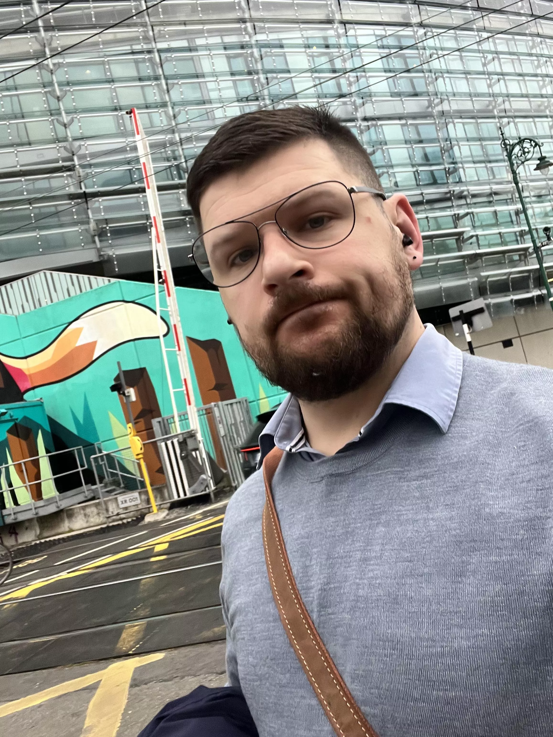 Misty Dublin morning