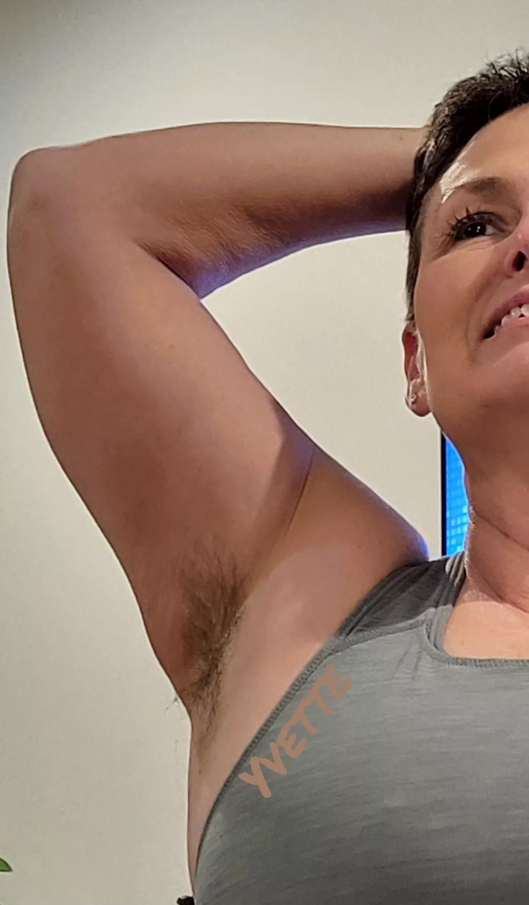 No Shave No Shame. You know what makes me smile? That look on a stranger's face when they see my armpits for the first time.