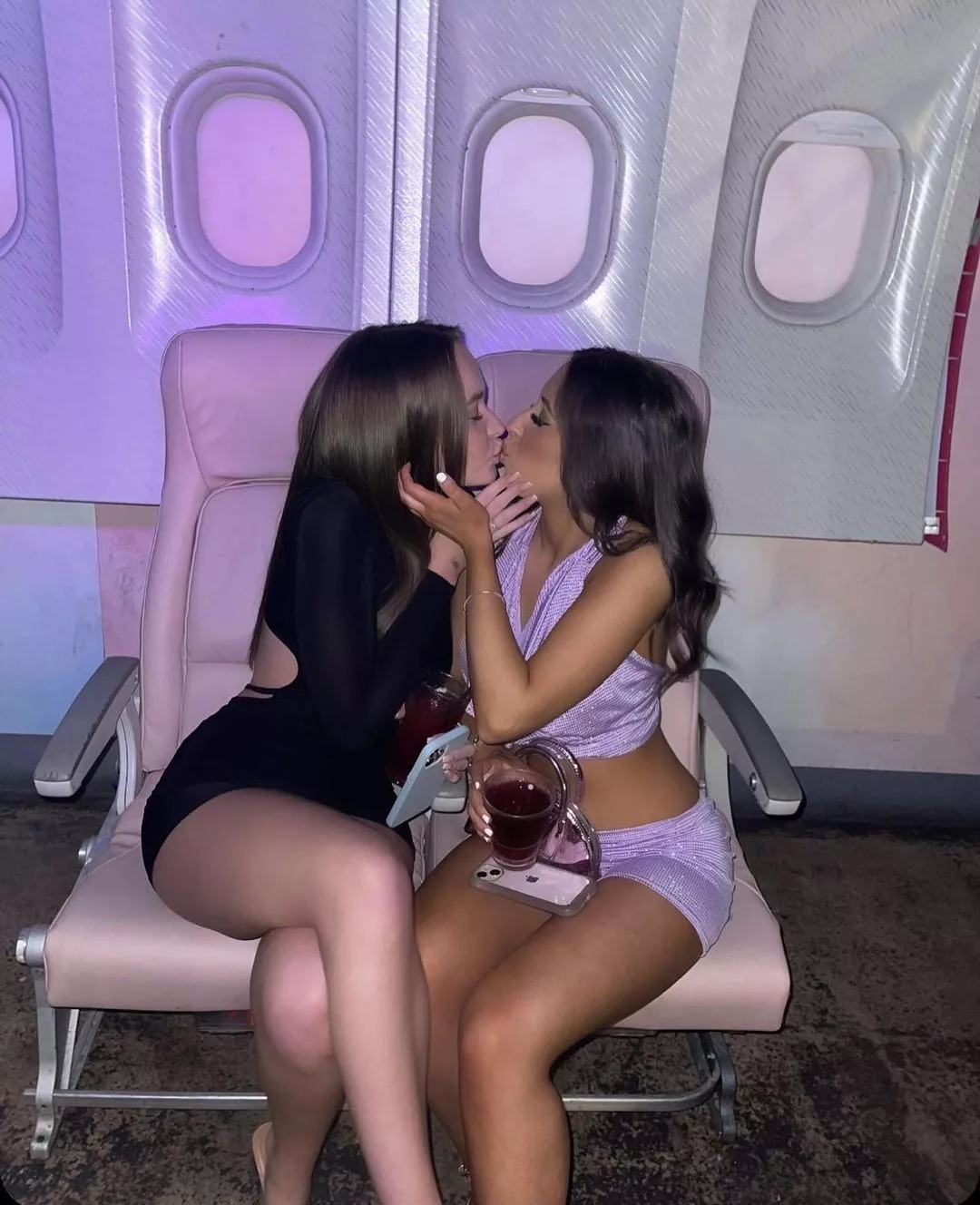 One had taking the picture, one hand .............. finish the sentence