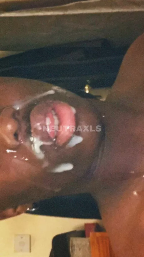 oops! he missed my mouth