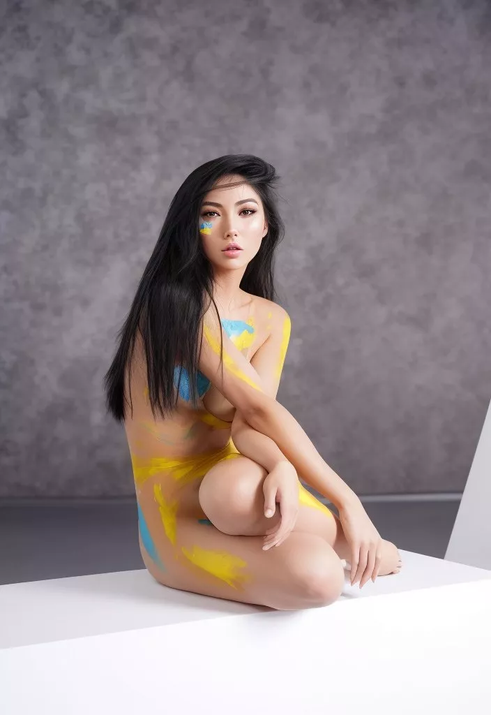 👀😍 Passionate gaze on my body