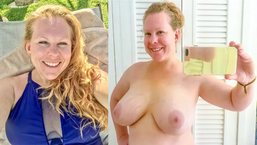 Redhead MILF - Flashing Friday