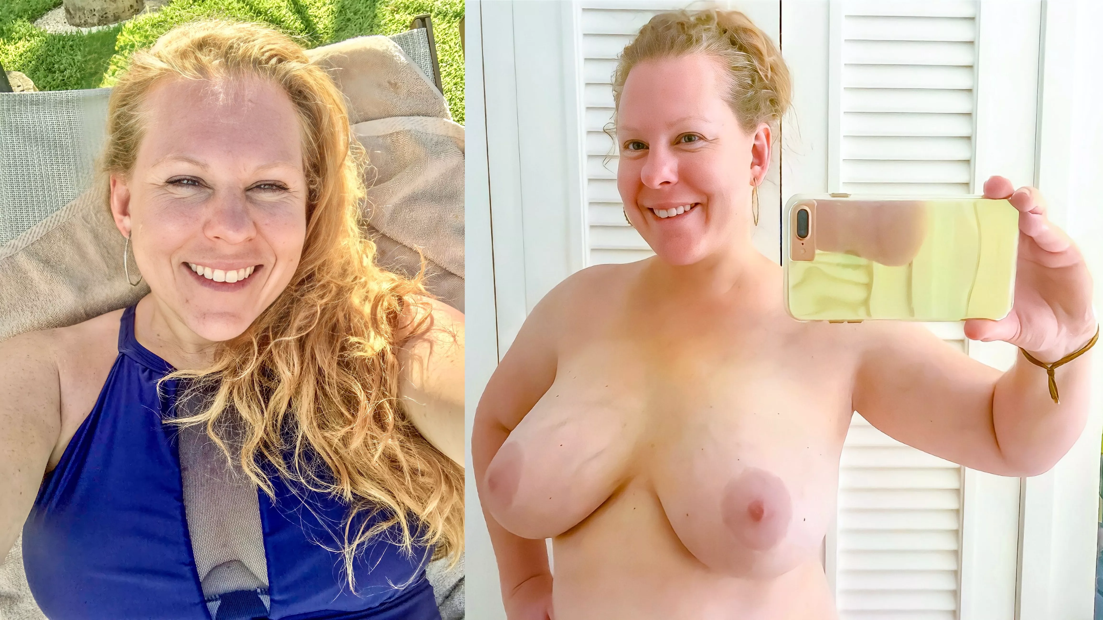 Redhead MILF - Flashing Friday