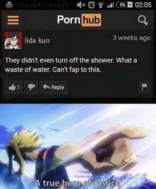 Save the water